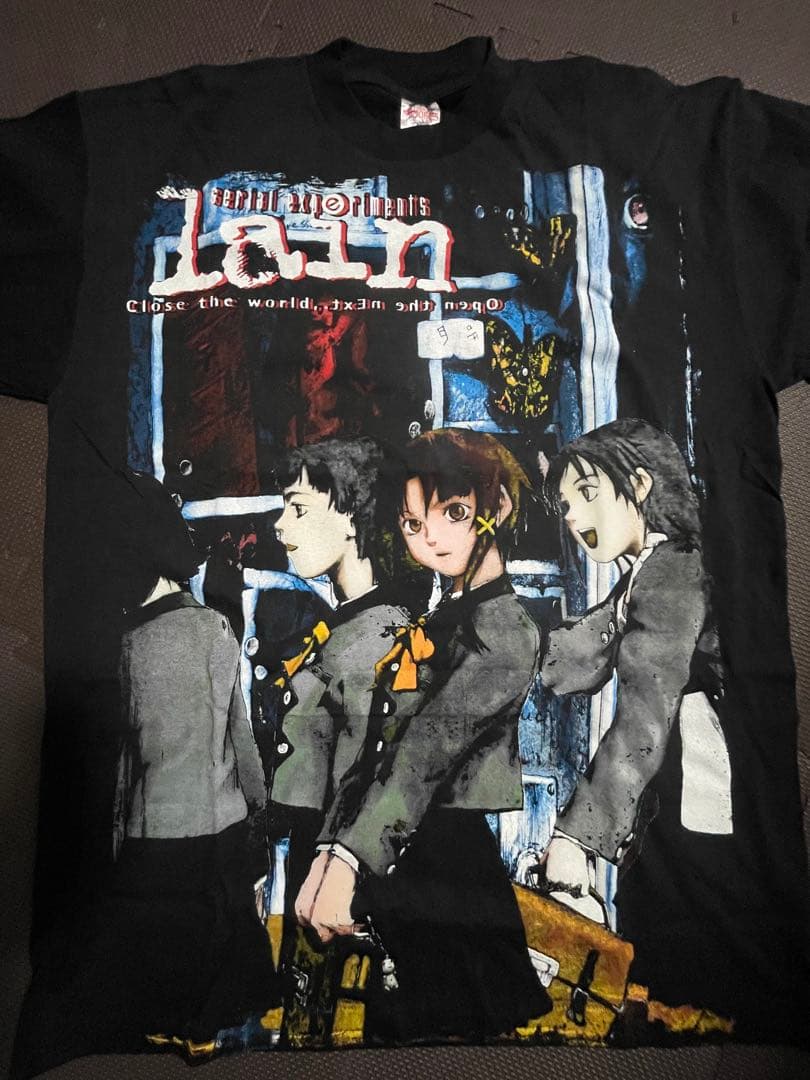 マ*本様 serial experiments lain レイン　シャツ　安倍吉
