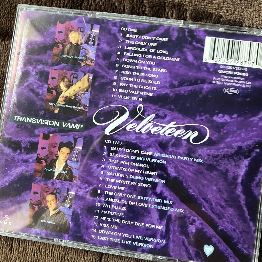 Transvision Vamp リマスター Velveteen 2CD