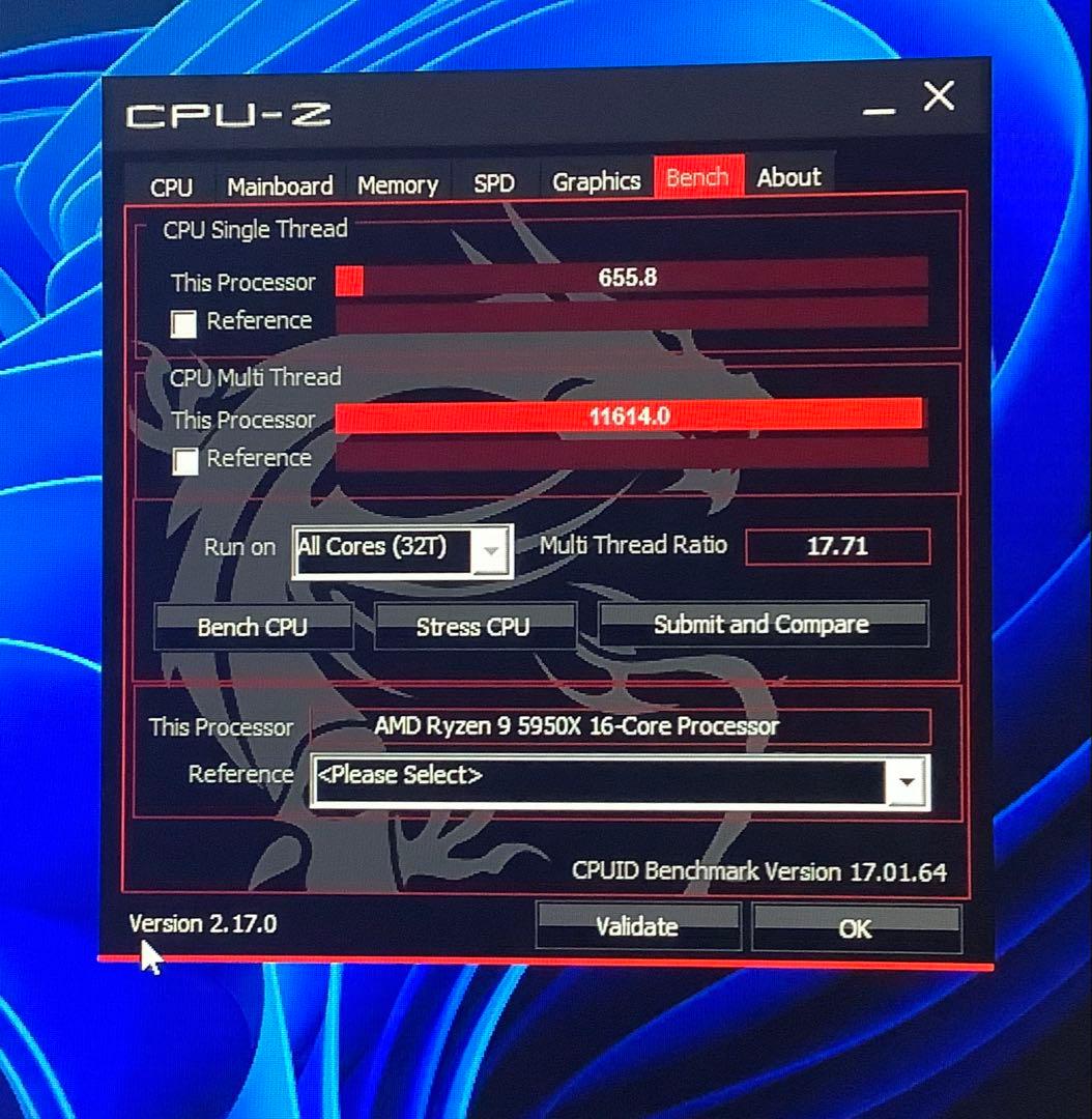 Ryozen 5950X マザボB550M セット売り保証期間内
