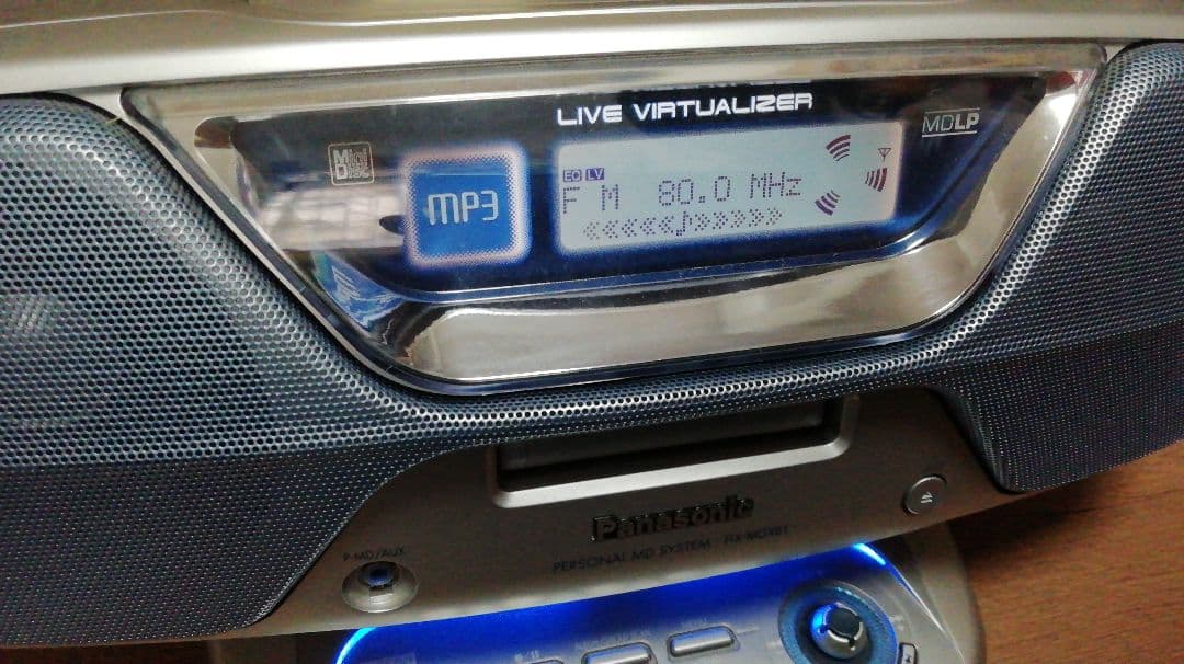 値下】Panasonic RX-MDX61 リモコン アンテナ 取説 動作確認済