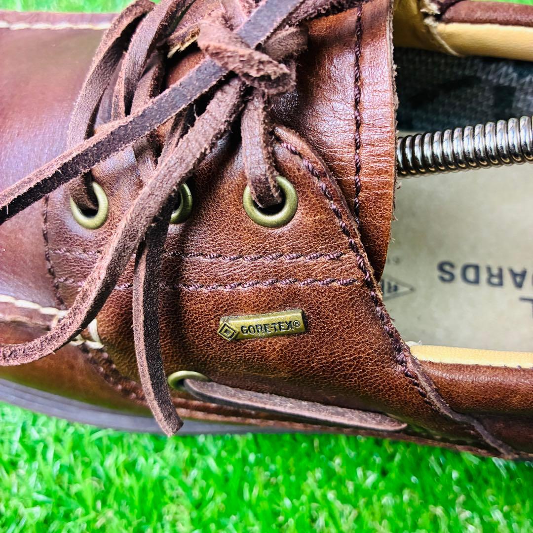 【極美品】REGAL デッキシューズ ゴアテックス 3eye 本革 厚底 25