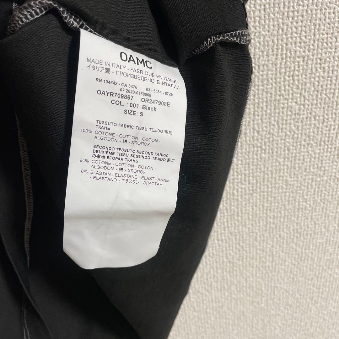 [新品]OAMC タイダイ染め Tシャツ TEE PEACEMAKER ブラック