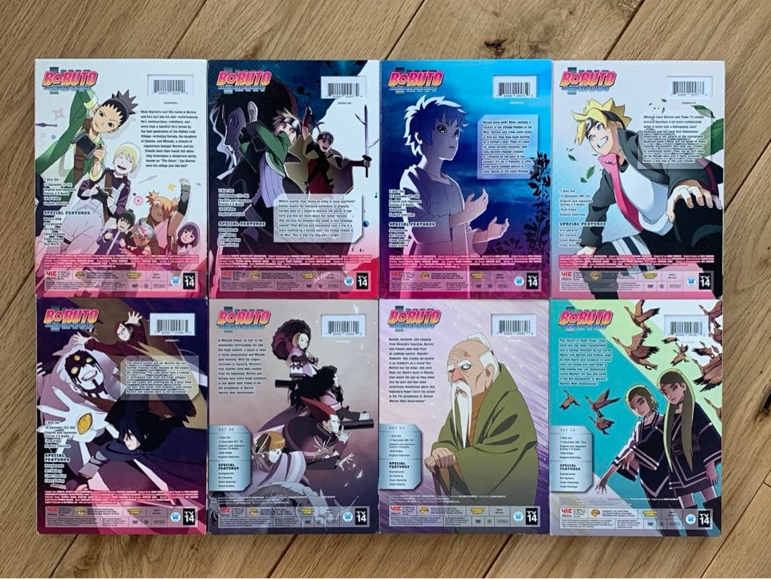 海外版 ボルト NARUTO NEXT GENERATIONS 1話～105話