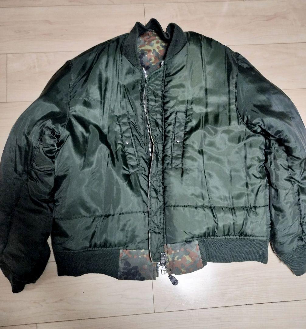~90's FLECKTARN CAMO MA-1 JACKET カモ柄