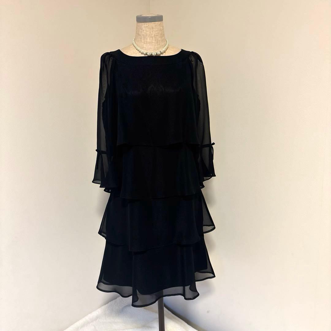 Rose rose様　M'S GRACY 40 シフォン ブラック ティアード