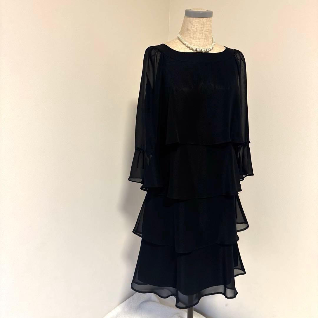Rose rose様　M'S GRACY 40 シフォン ブラック ティアード