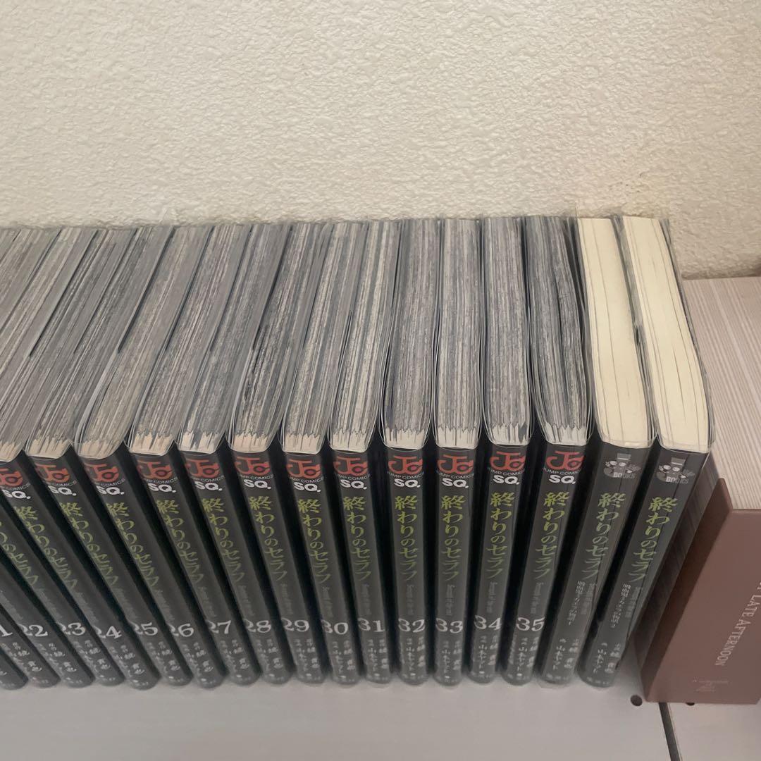 終わりのセラフ　1〜35巻　＋　小説2冊　全巻セット