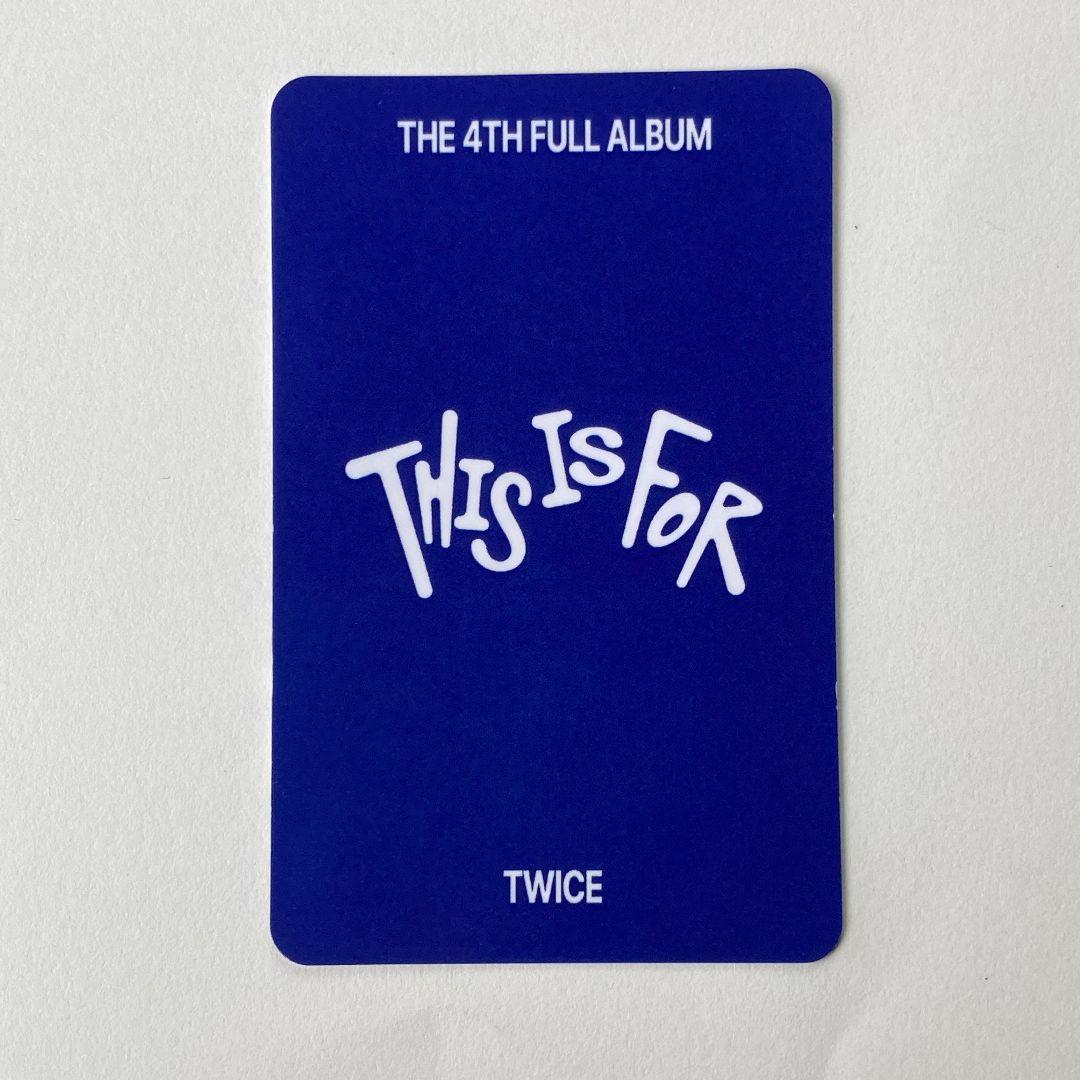 TWICE 人気歌謡 this is for 7/13 サノク トレカ ミナ