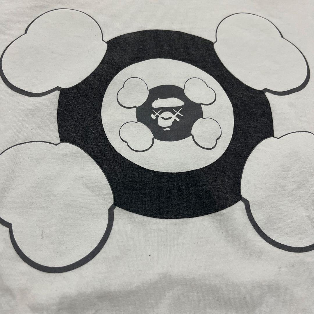 初期　アベイシングエイプ　 kaws コラボ　Tシャツ　Mサイズ