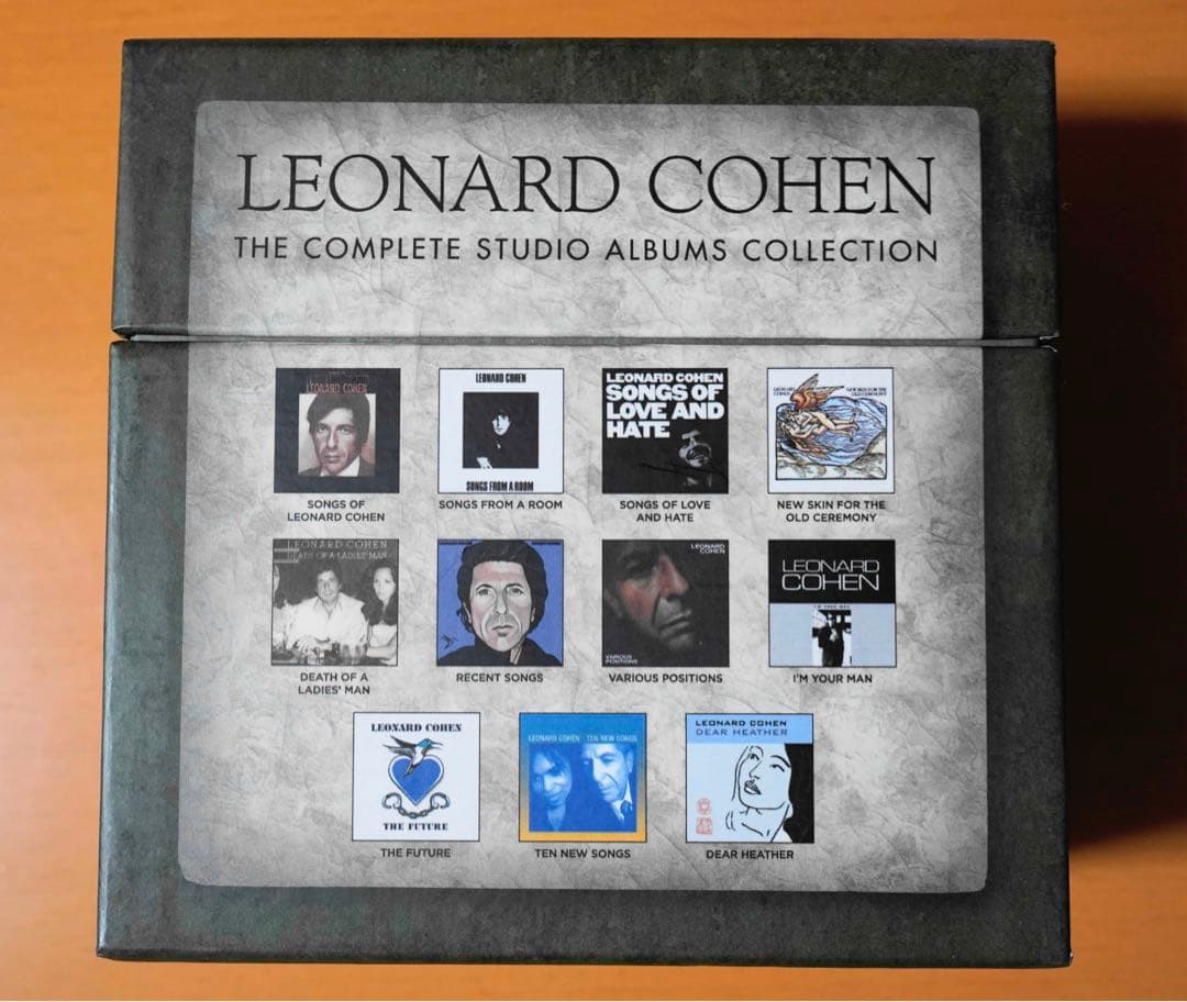 Joni Mitchell、Leonard Cohen CD BOX
