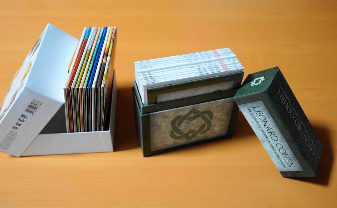 Joni Mitchell、Leonard Cohen CD BOX