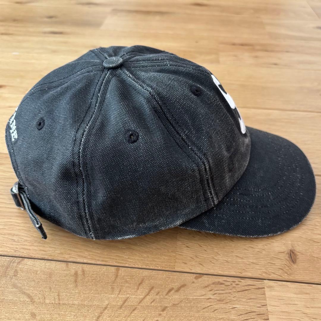 【大人気】Supreme Pigment S Logo 6-Panel ブラック