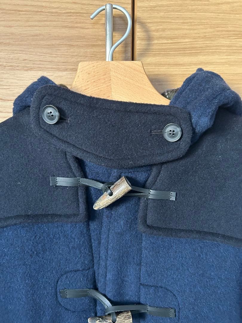 LONDON TRADITHON×ナノユニバース　ネイビー ダッフルコート 40