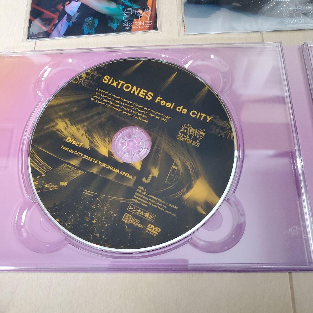 SixTONES/Feel da CITY〈初回盤・2枚組〉 おまけ付き