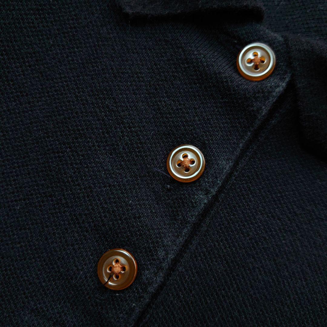 ヴィヴィアンウエストウッド オーブ 刺繍 半袖ポロシャツ 黒 サイズ1