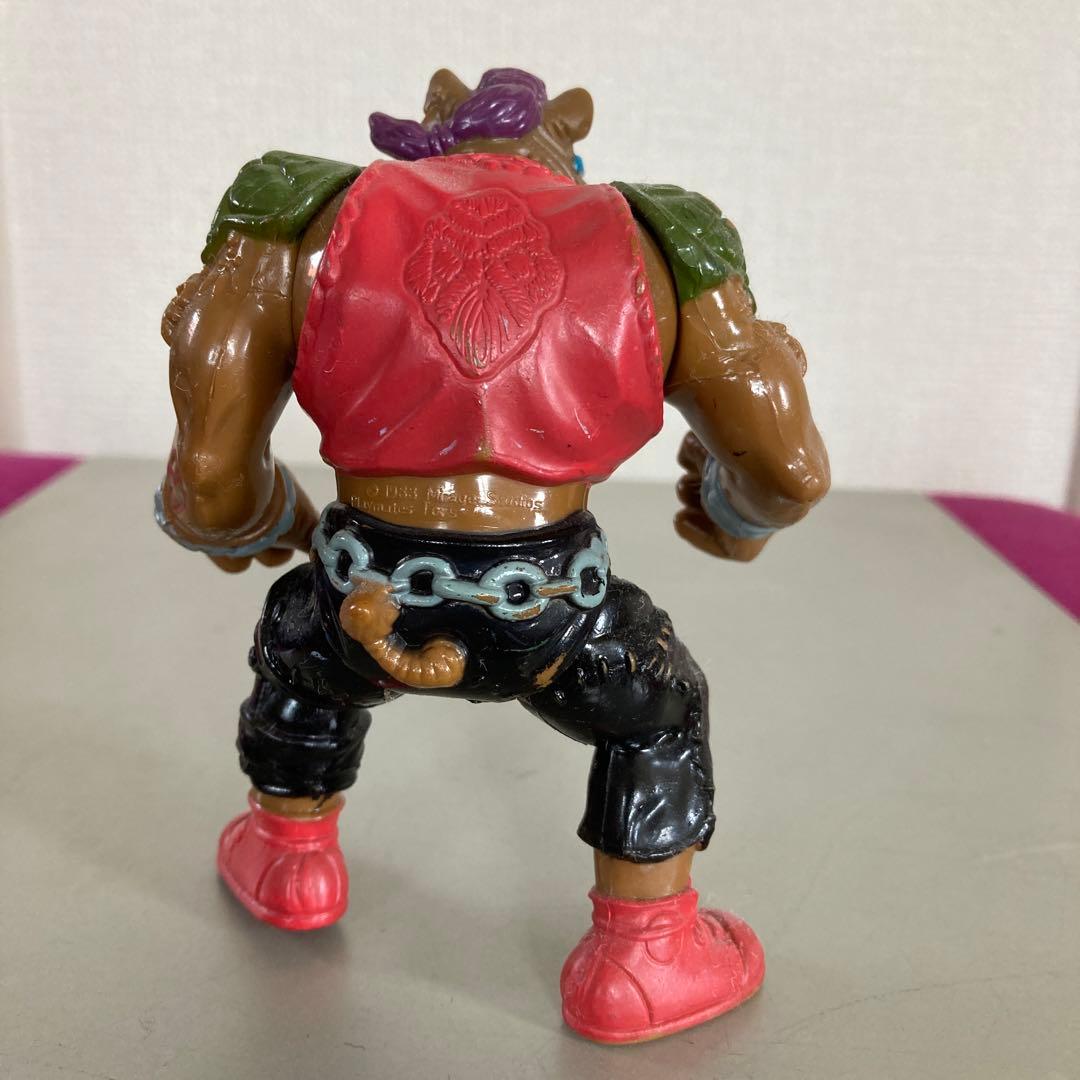 タートルズ フィギュア ビーバップ ソフトヘッド レア
