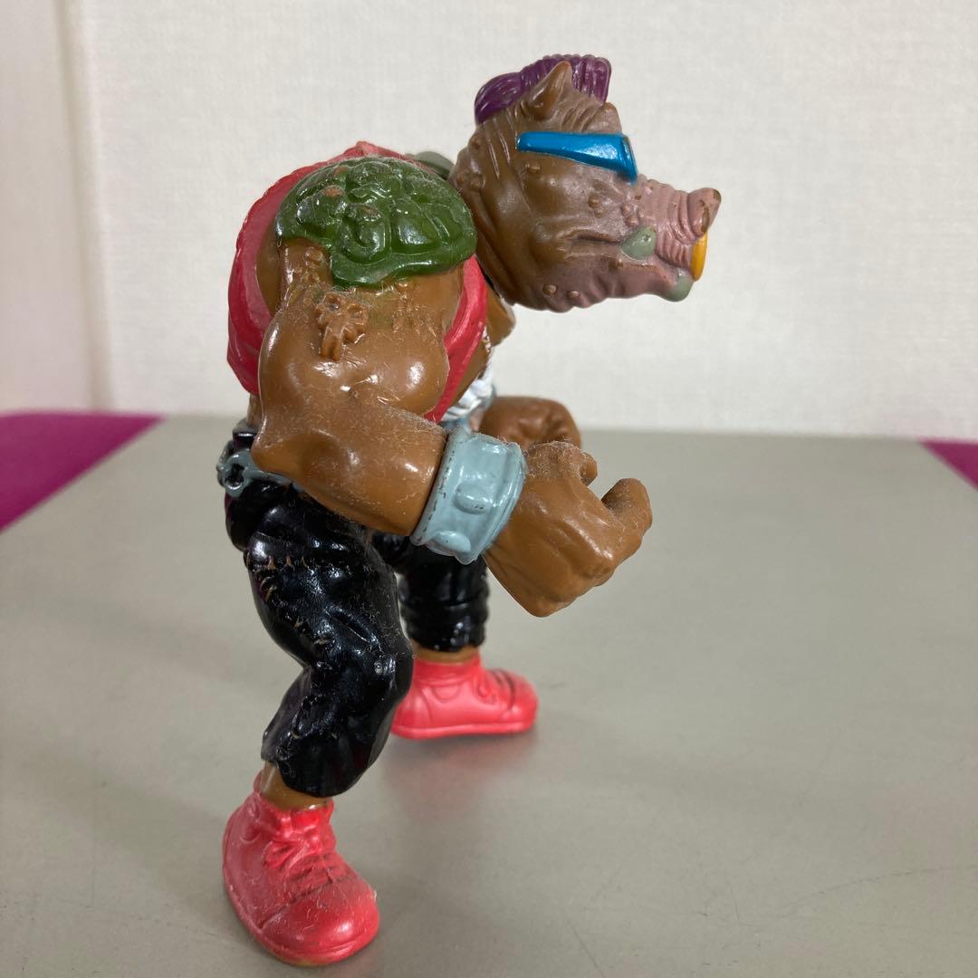 タートルズ フィギュア ビーバップ ソフトヘッド レア