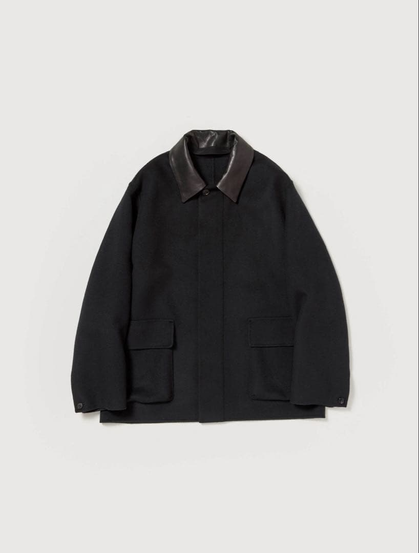 ジャケット・アウター AURALEE cashmere melton handsewn blouson