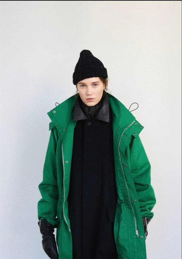 ジャケット・アウター AURALEE cashmere melton handsewn blouson