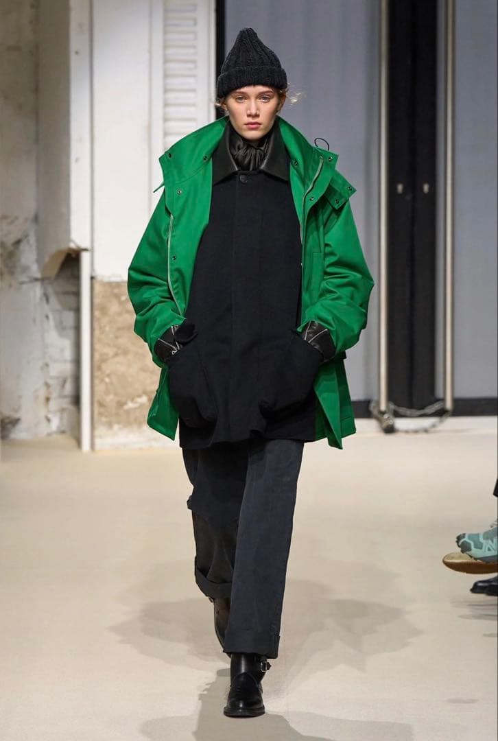 ジャケット・アウター AURALEE cashmere melton handsewn blouson