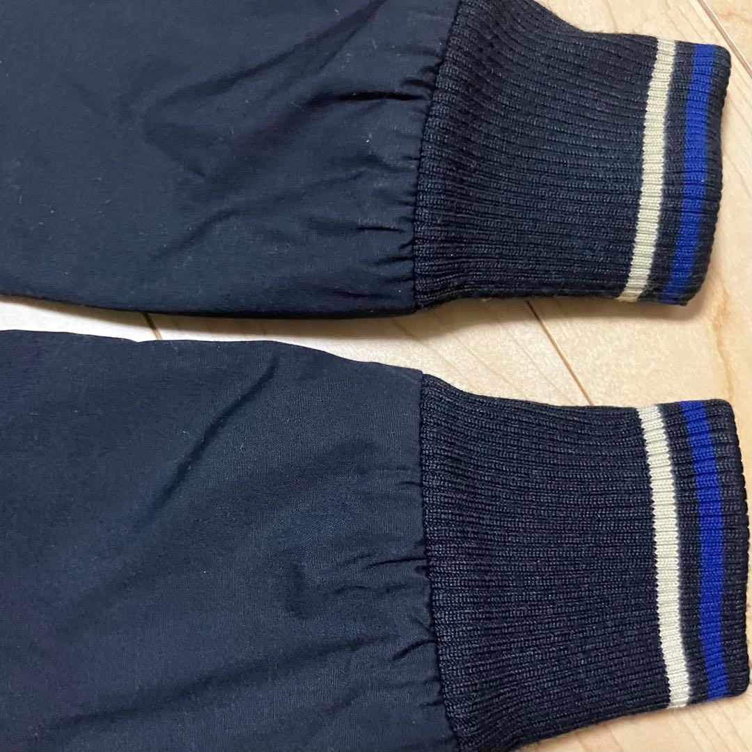 【冬物セット割】フレッドペリーFredPerryリバーシブル中綿ジャケット黒白M