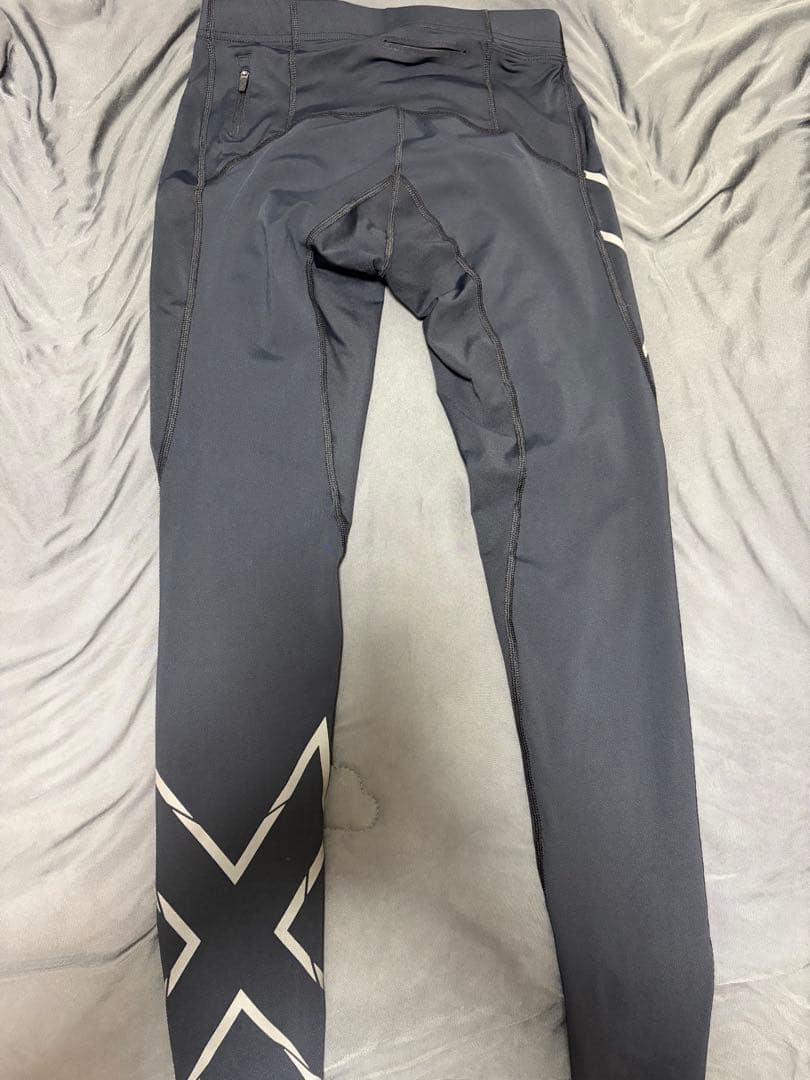 2xu MCSランコンプレッションタイツSサイズ MA5305B BLK/BRF