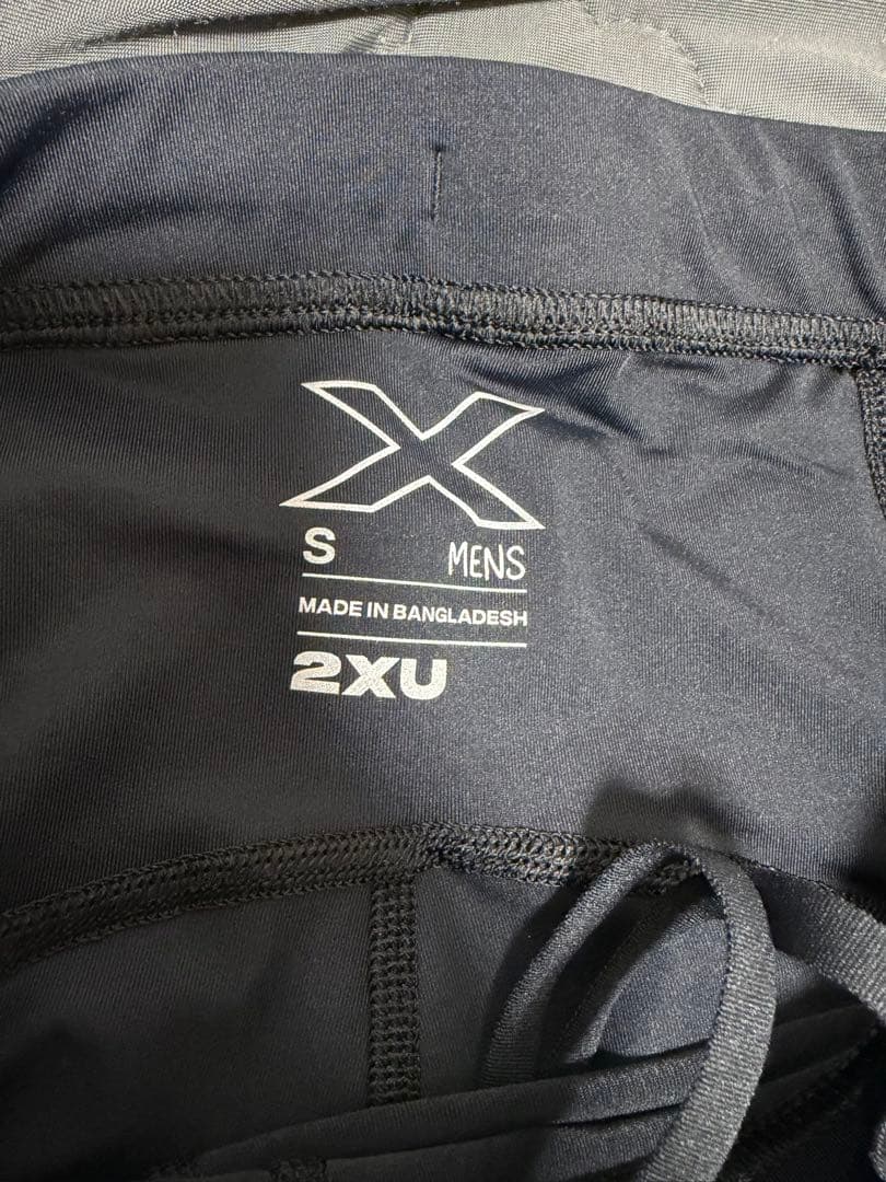 2xu MCSランコンプレッションタイツSサイズ MA5305B BLK/BRF