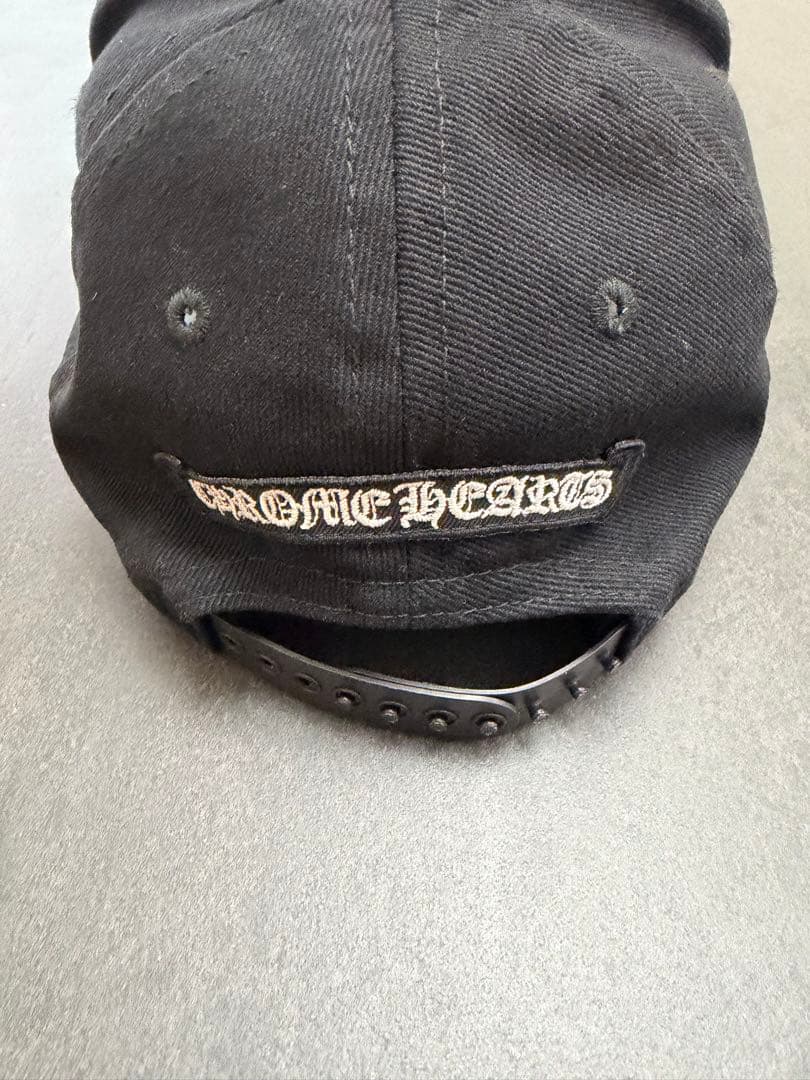 【正規品】超美品　クロムハーツ デニム ベースボール キャップ RS3 クロス