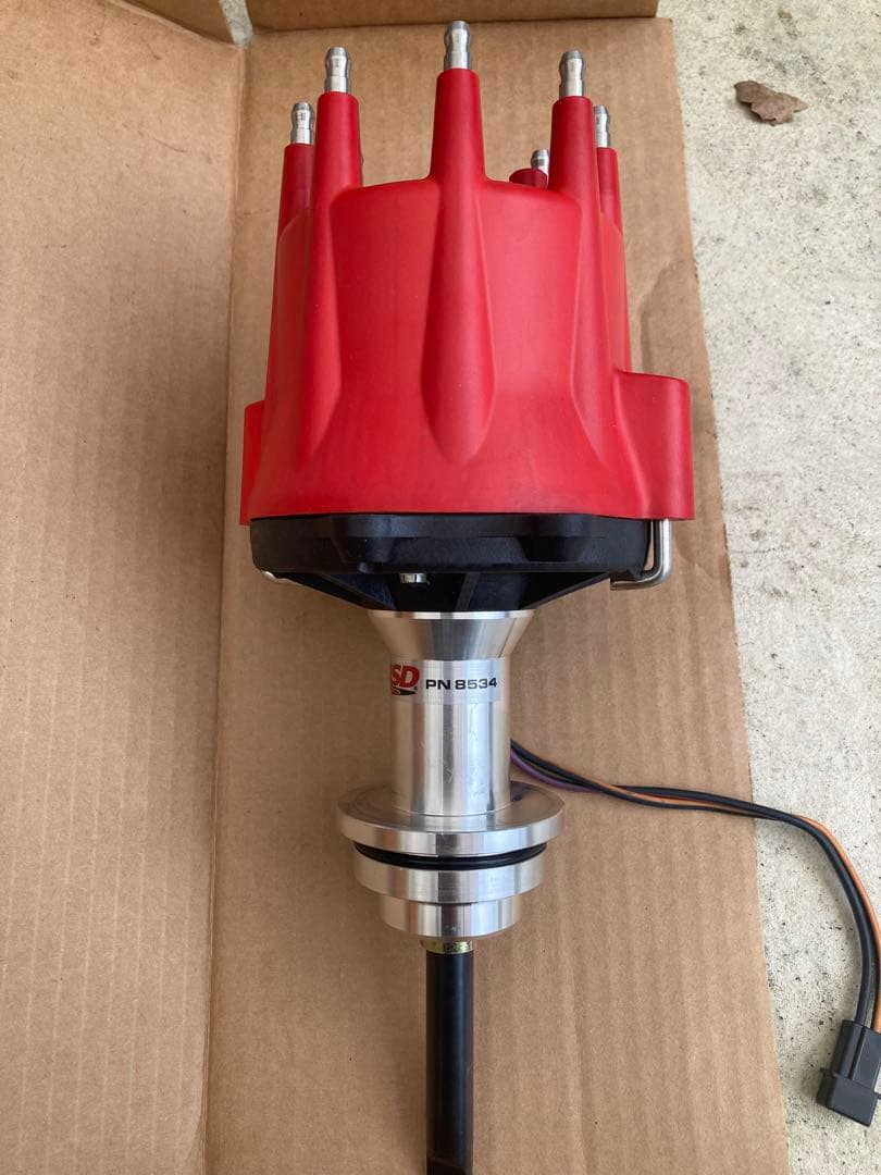 MSD Pro-Billet Distributor PN 8534 ダッジバン