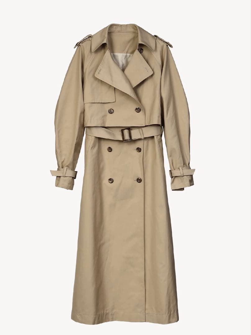 さー　 acka 3way classic trench coat