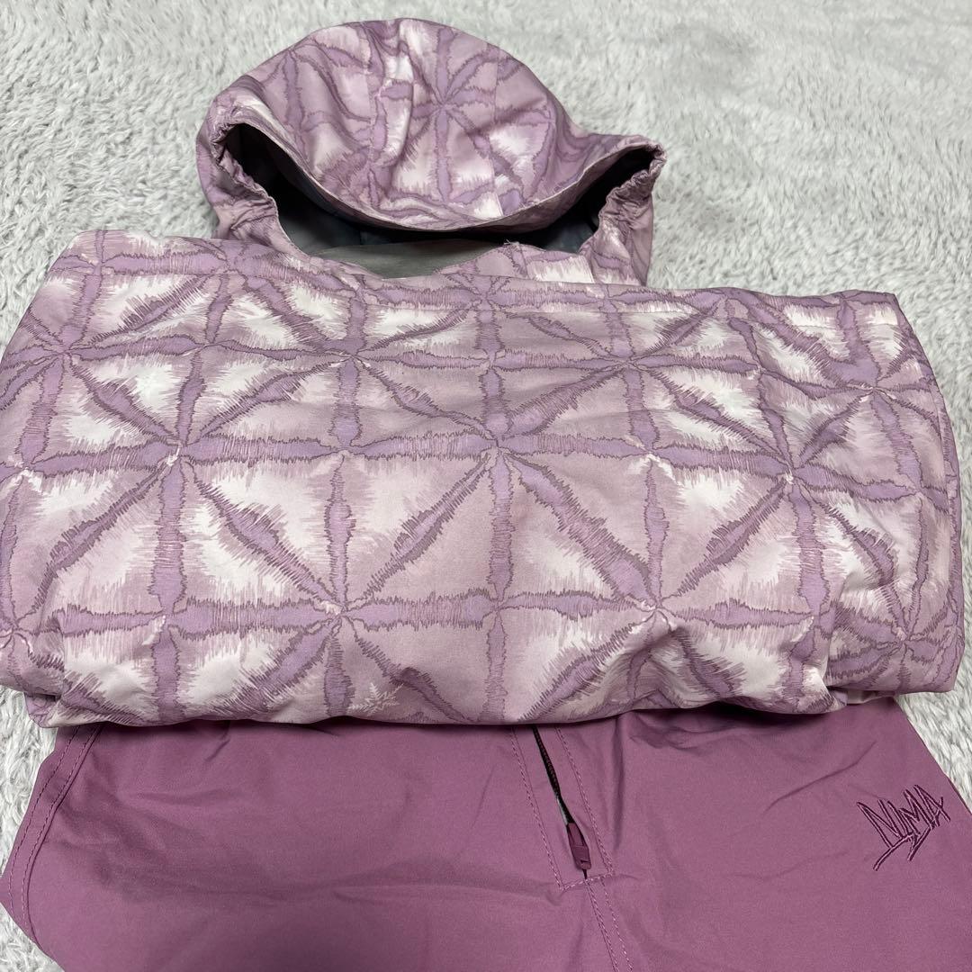 【美品】NIMA ニマ スキーウェア スノーボード 上下セット 女の子 120