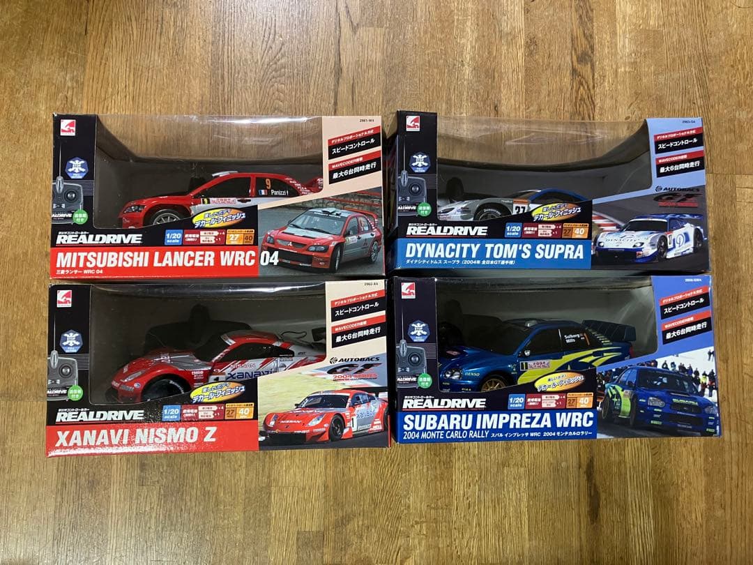 未開封 1/20 ラジコン ニスモ スープラ ランサー インプレッサ 4台セット