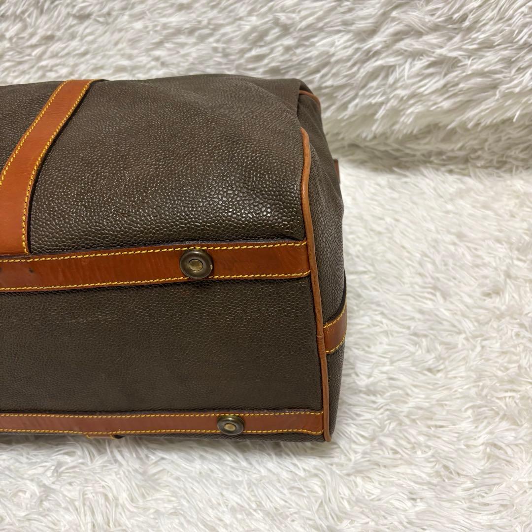 美品★Mulberry ボストンバッグ 2way カデナ 鍵 ロゴプレート　茶色
