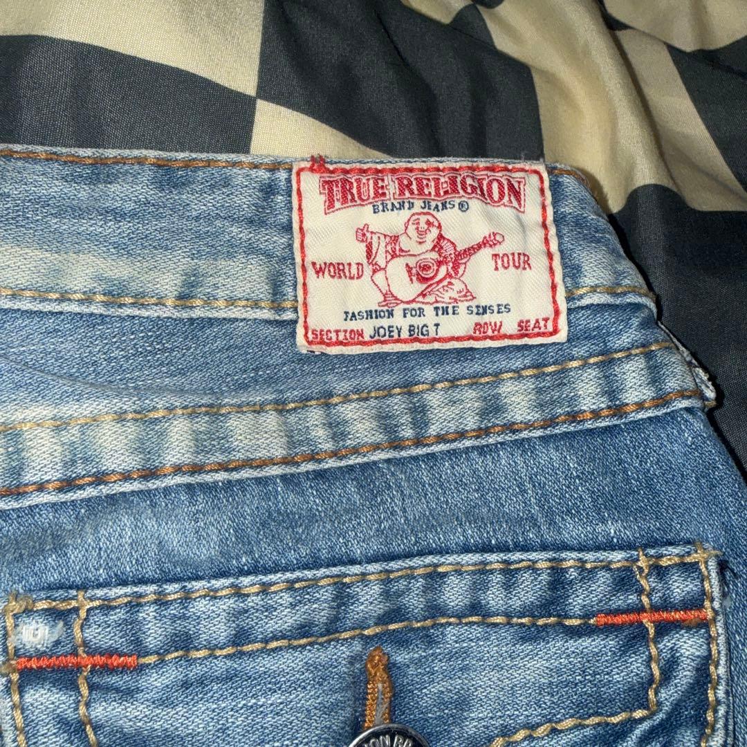 TRUE RELIGION 27 刺繍 ブーツカット ローライズ 00s y2k