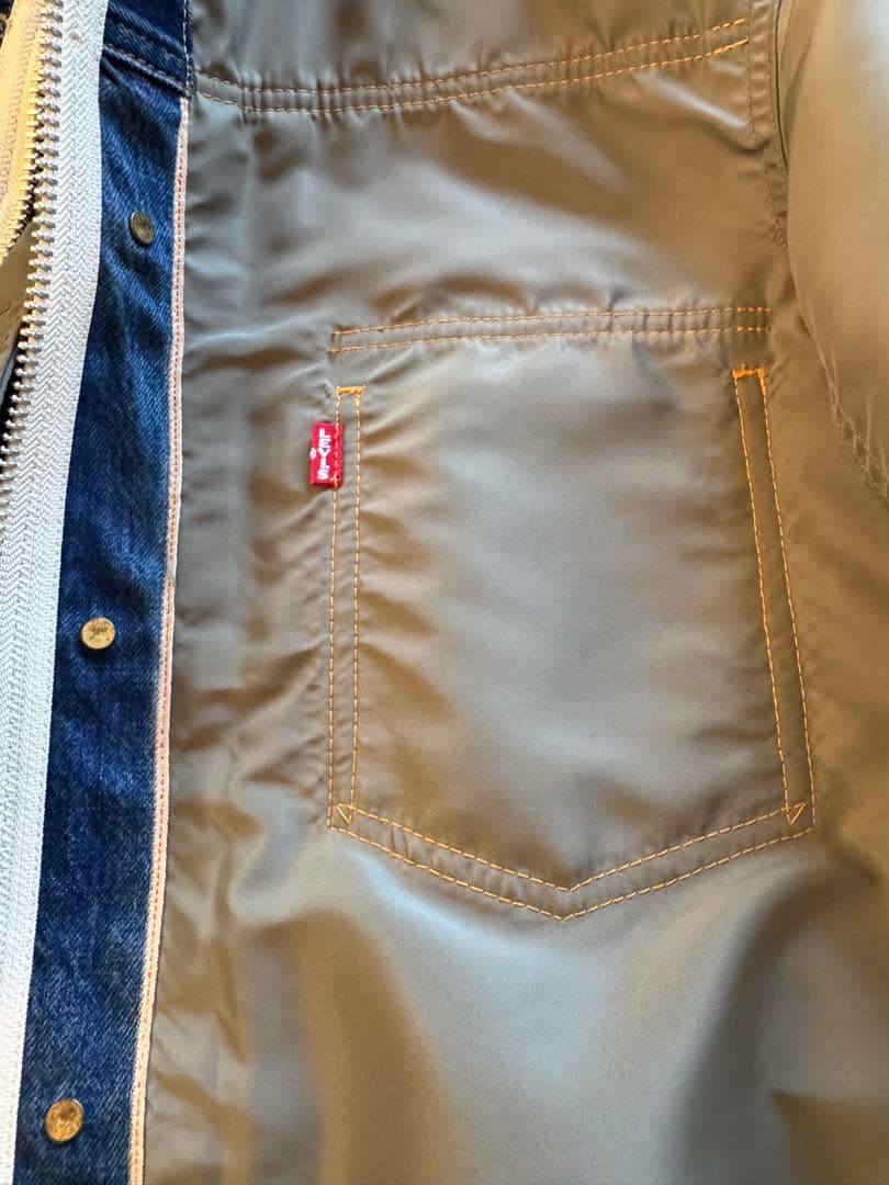 出品最終金額sacai × LEVIS / リバーシブルBlouson