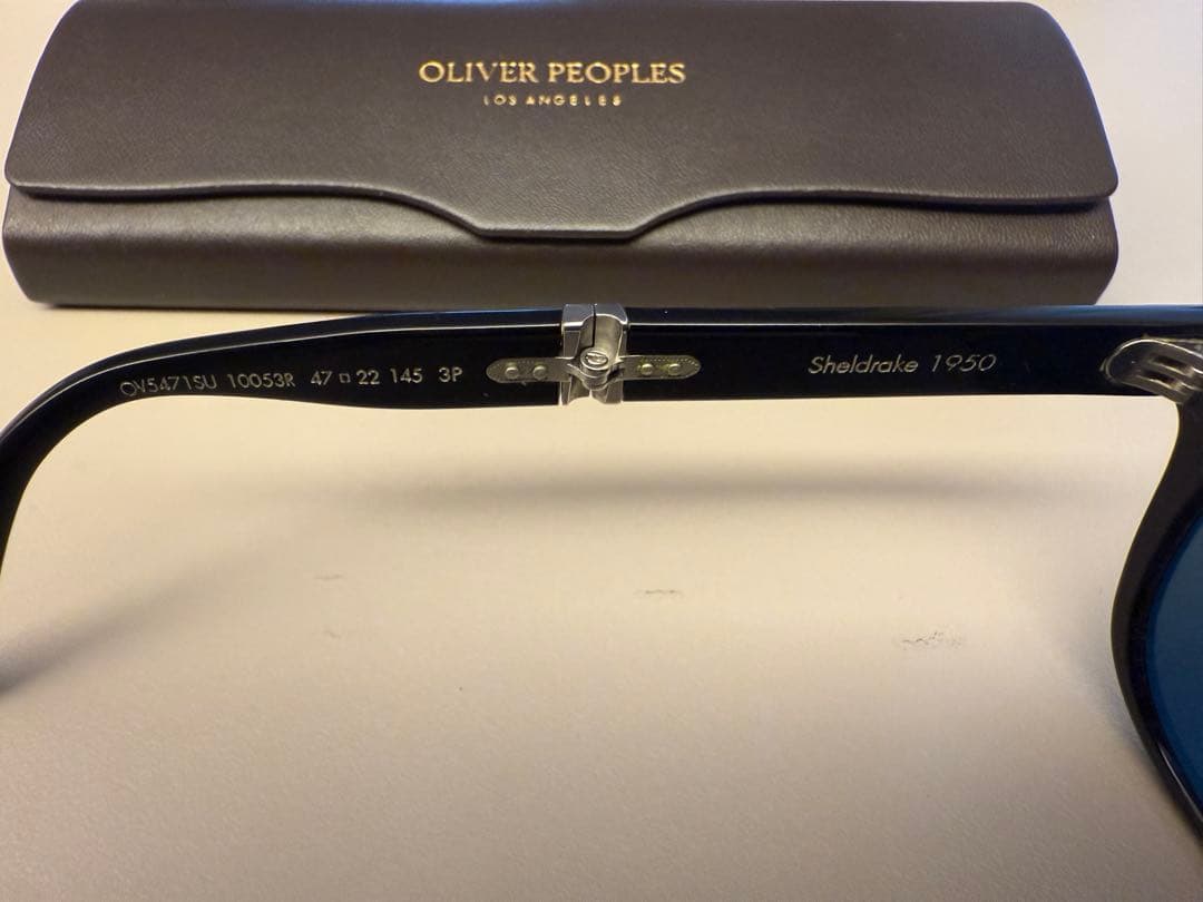 OLIVER PEOPLES ブラック サングラス
