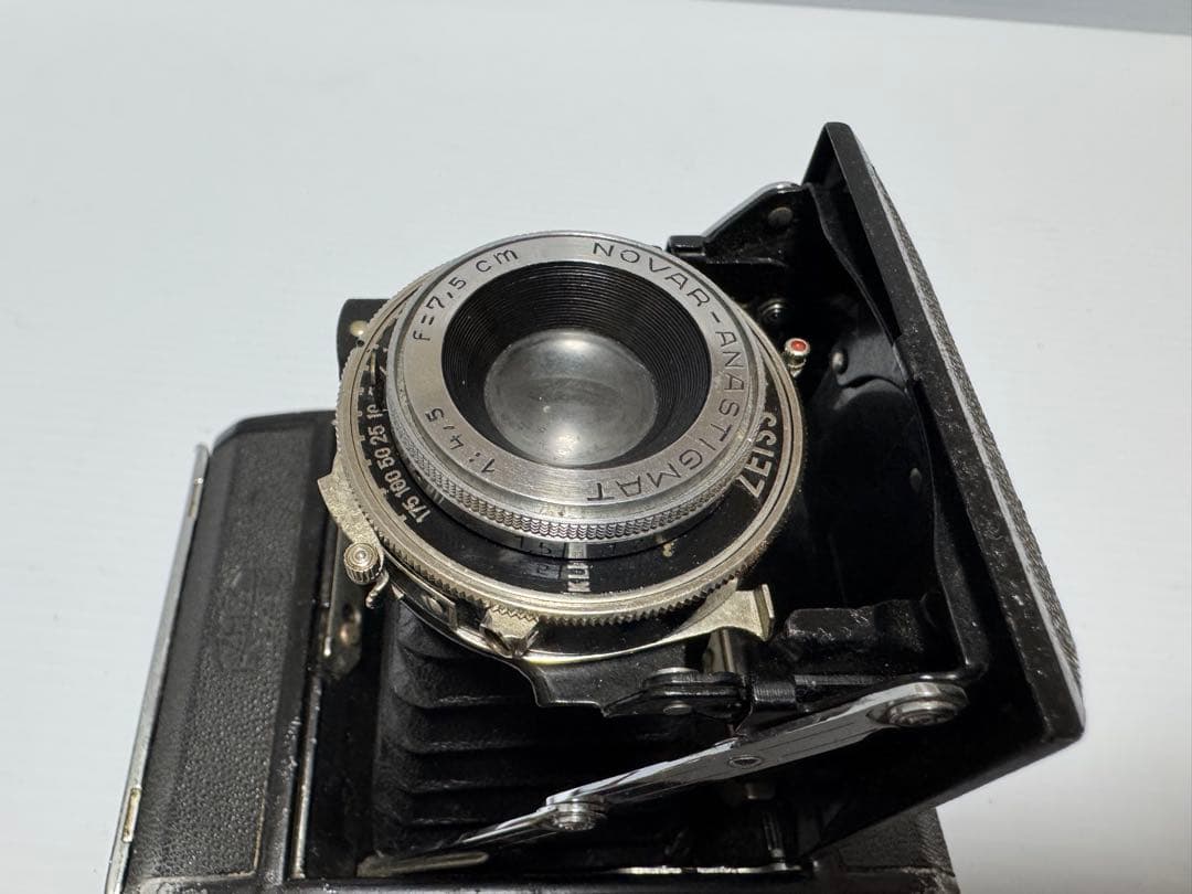 【中判カメラ】Zeiss Ikon Nettar 515 蛇腹式スプリングカメラ