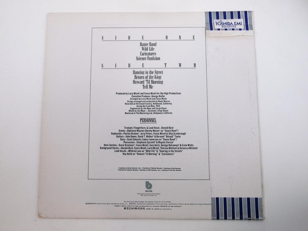見本盤！ DONALD BYRD CARICATURES LNS-80810