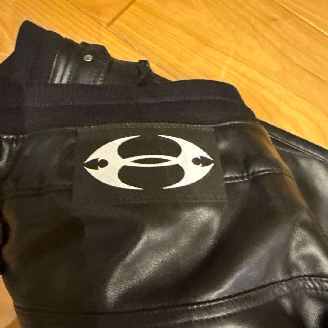 Cozy Worldwide GHIDØRAH CHAØS レザーカーゴパンツ