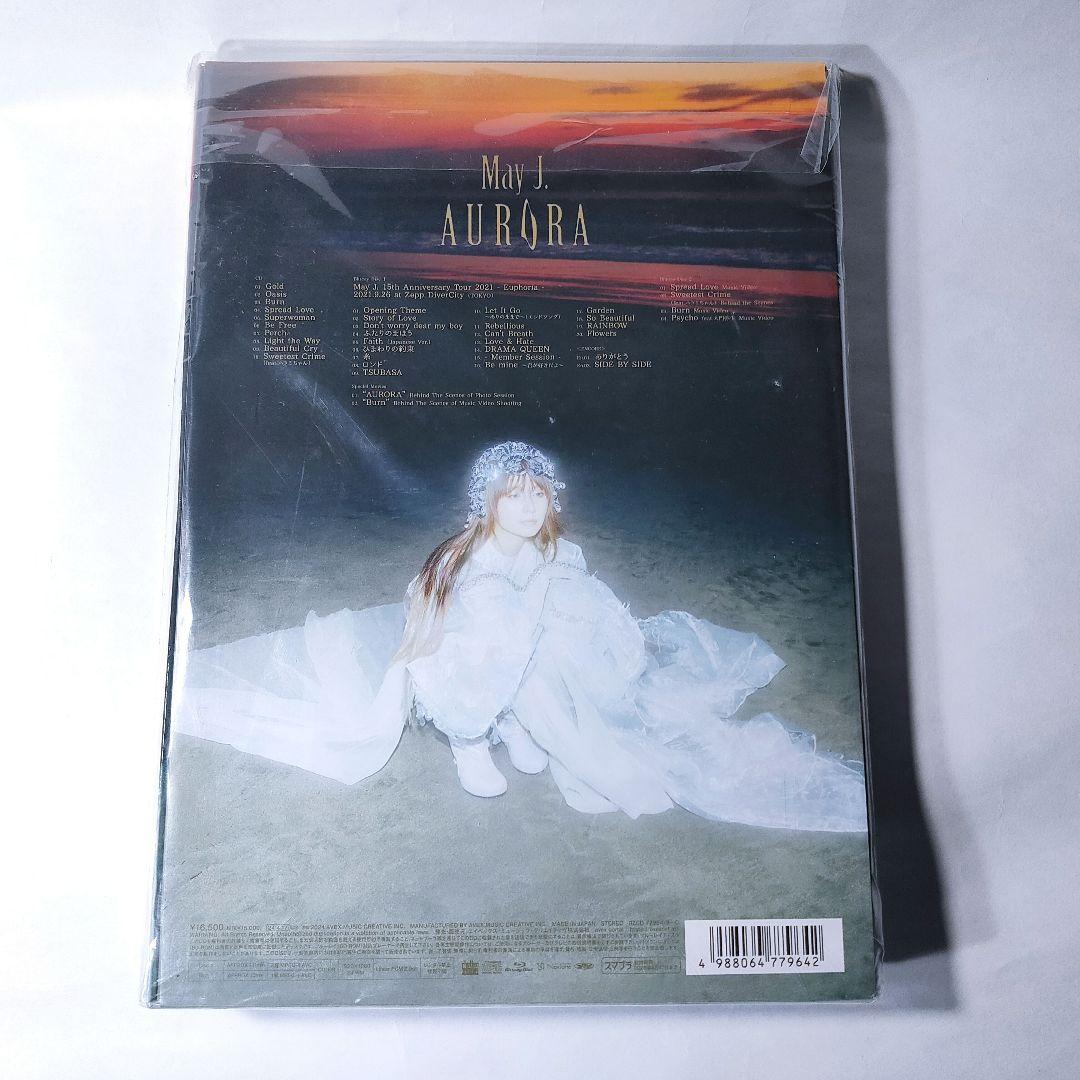 新品 CD 3枚組 オーロラ メイジェイ 限定 特典 ブルーレイ R&B 写真集