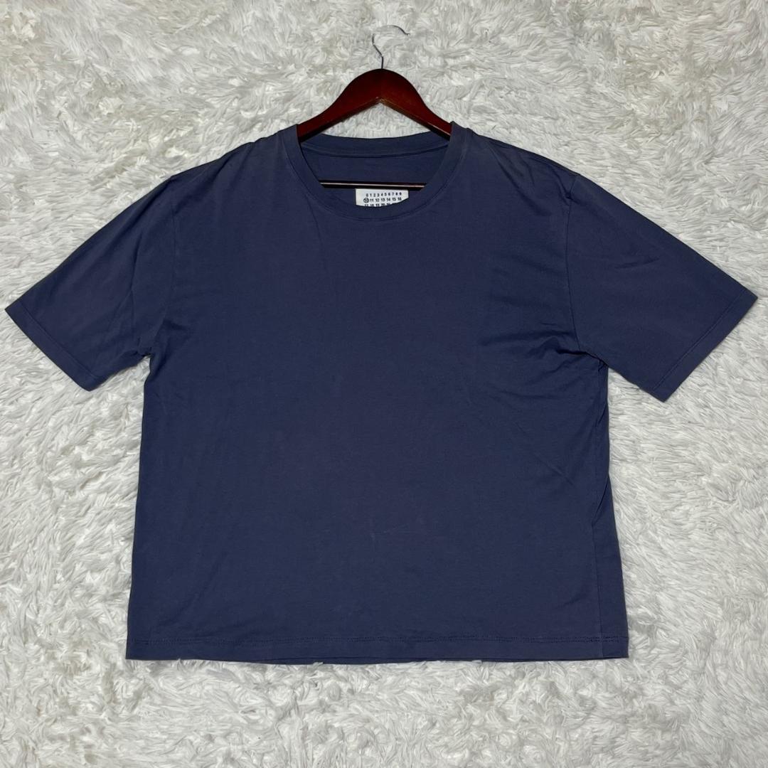 近年モデル メゾンマルジェラ 10 Tシャツ ネイビー 52 XL相当