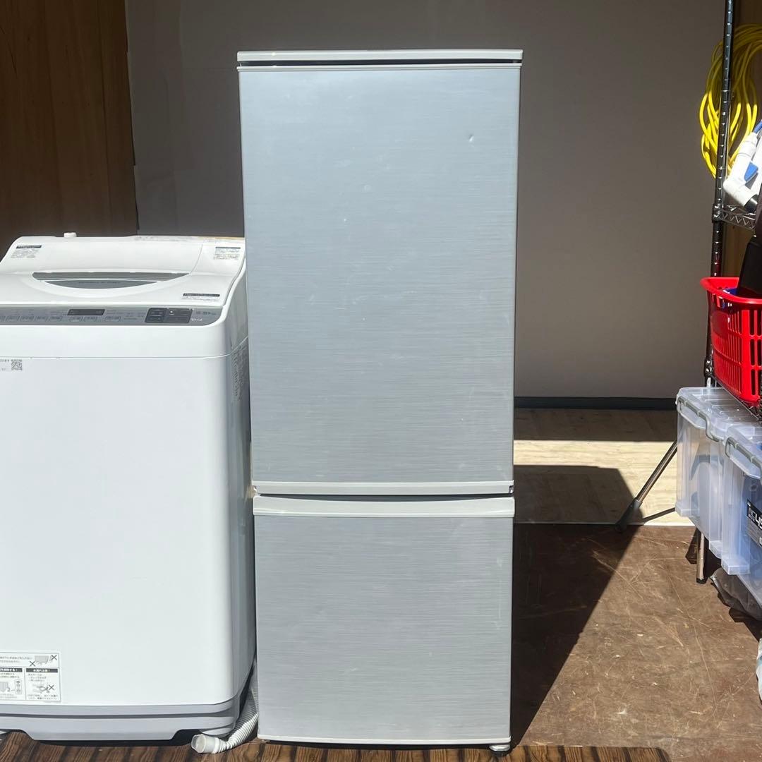 配送設置無料　SHARP 冷蔵庫167L洗濯機5.5kgセット　大容量　乾燥機能