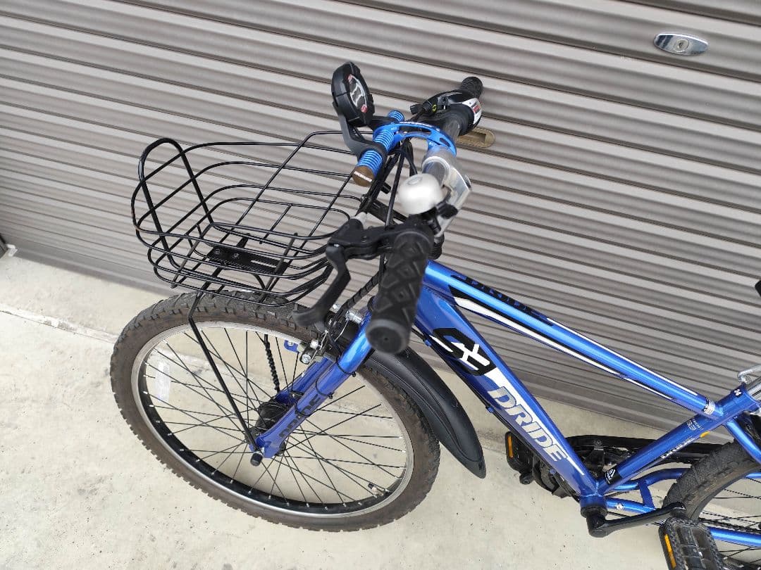 アサヒサイクル　DRIDE S3　ドライド　ブルー　24インチ　栃木　美品
