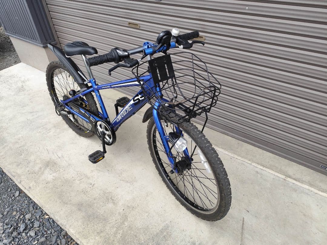 アサヒサイクル　DRIDE S3　ドライド　ブルー　24インチ　栃木　美品
