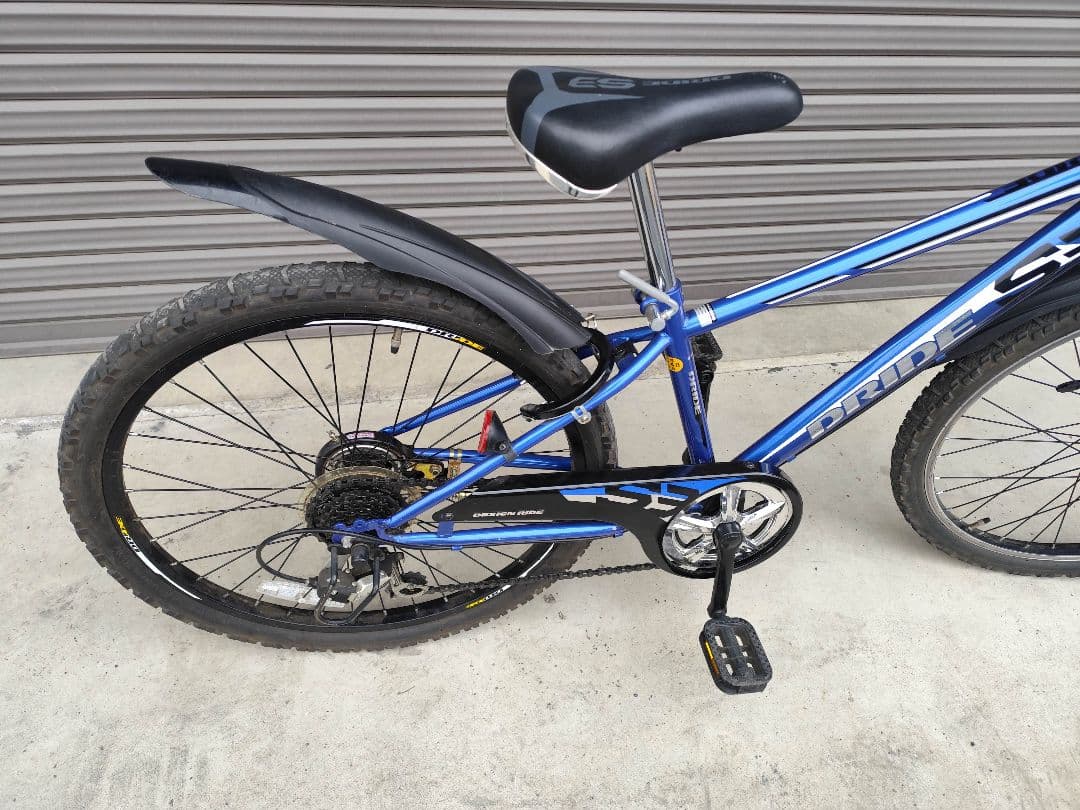 アサヒサイクル　DRIDE S3　ドライド　ブルー　24インチ　栃木　美品
