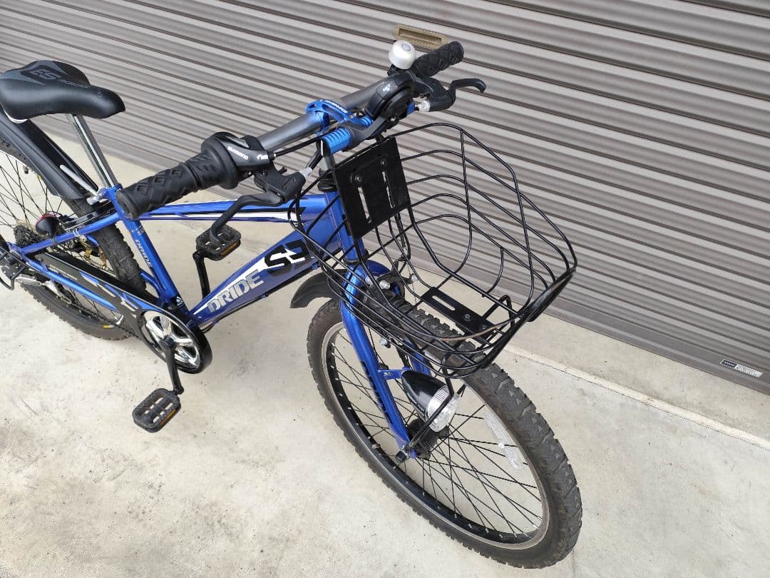 アサヒサイクル　DRIDE S3　ドライド　ブルー　24インチ　栃木　美品