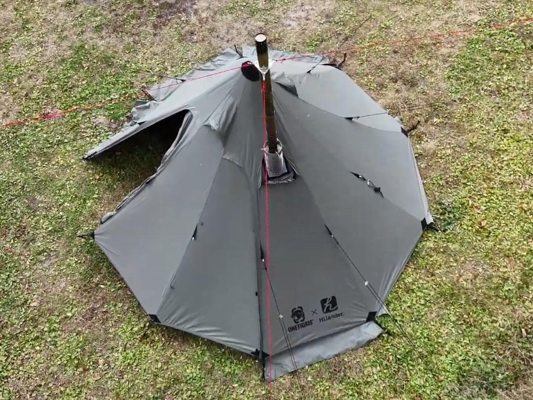 Onetigris Hilander Northgaze ポリコットンワンポール