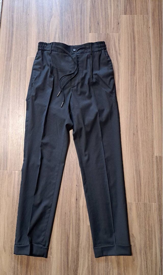 TAGLIATORE セットアップ　ブラックテーラードジャケット　パンツ　44