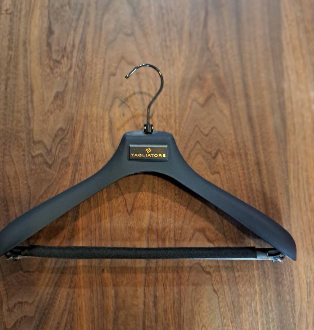 TAGLIATORE セットアップ　ブラックテーラードジャケット　パンツ　44