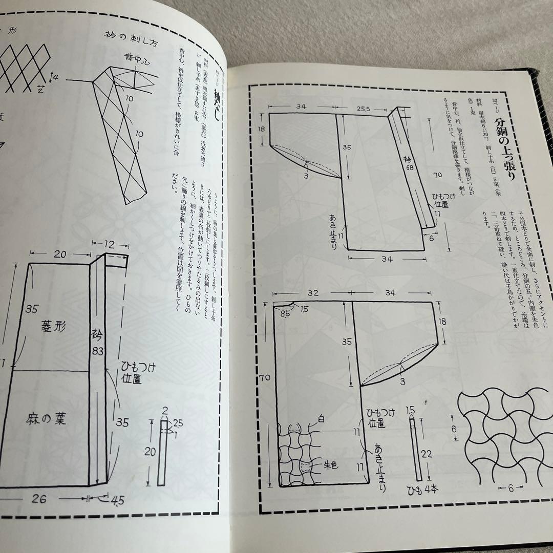 吉田英子　刺し子百葉　カバーあり